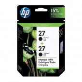 Cartucho HP 27 C8727A Preto Original Embalagem Dupla 22 ml