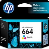 Cartucho HP 664 F6V28AB Color Original 2 ml 