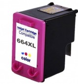 Cartucho HP 664XL Color Compatível 12 ml Atualizado Macrojet