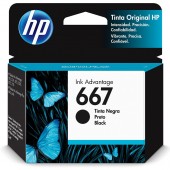 Cartucho HP 667 3YM79AL Preto Original