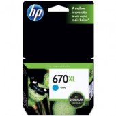 Cartucho HP 670XL CZ118AB Cyan Original 8ml.