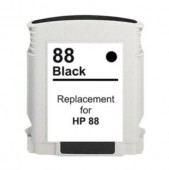 Cartucho Hp 88 C9396AL Preto Compatível  27 ml