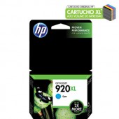 Cartucho Hp 920XL CD972AL Cyan Original 06 ml