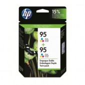 Cartucho HP 95 CD886FL Color Original Embalagem Dupla 14ml