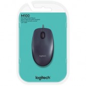 Mouse Óptico USB Preto M100 Logitech 003445