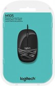 Mouse Óptico USB Preto M105 Logitech 003337