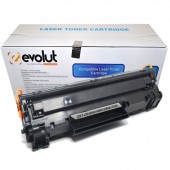 Toner HP 35A CB 435A Preto Compatível Evolut