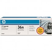 Toner HP 36A CB 436A Preto Original